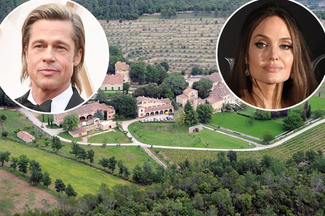 Brad Pitt và Angelina Jolie tranh chấp tài sản giá 164 triệu USD