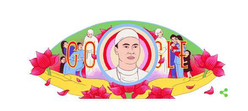 Google Doodle kỷ niệm 110 năm ngày sinh của giáo sư Tôn Thất Tùng  ảnh 1
